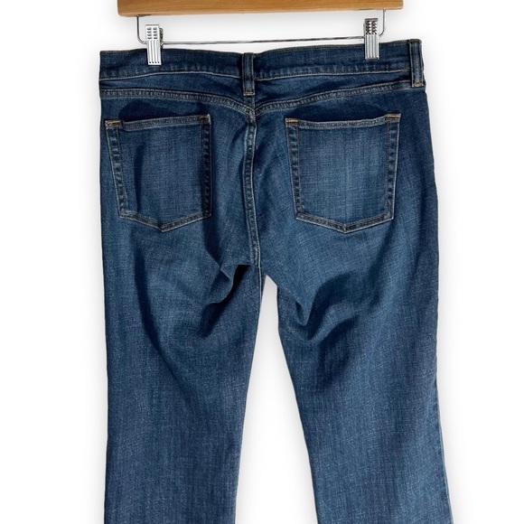 J Crew Factory Demi Boot Cut Full Length Jeans, Medium Wash, Size 29R - Picture 6 of 7